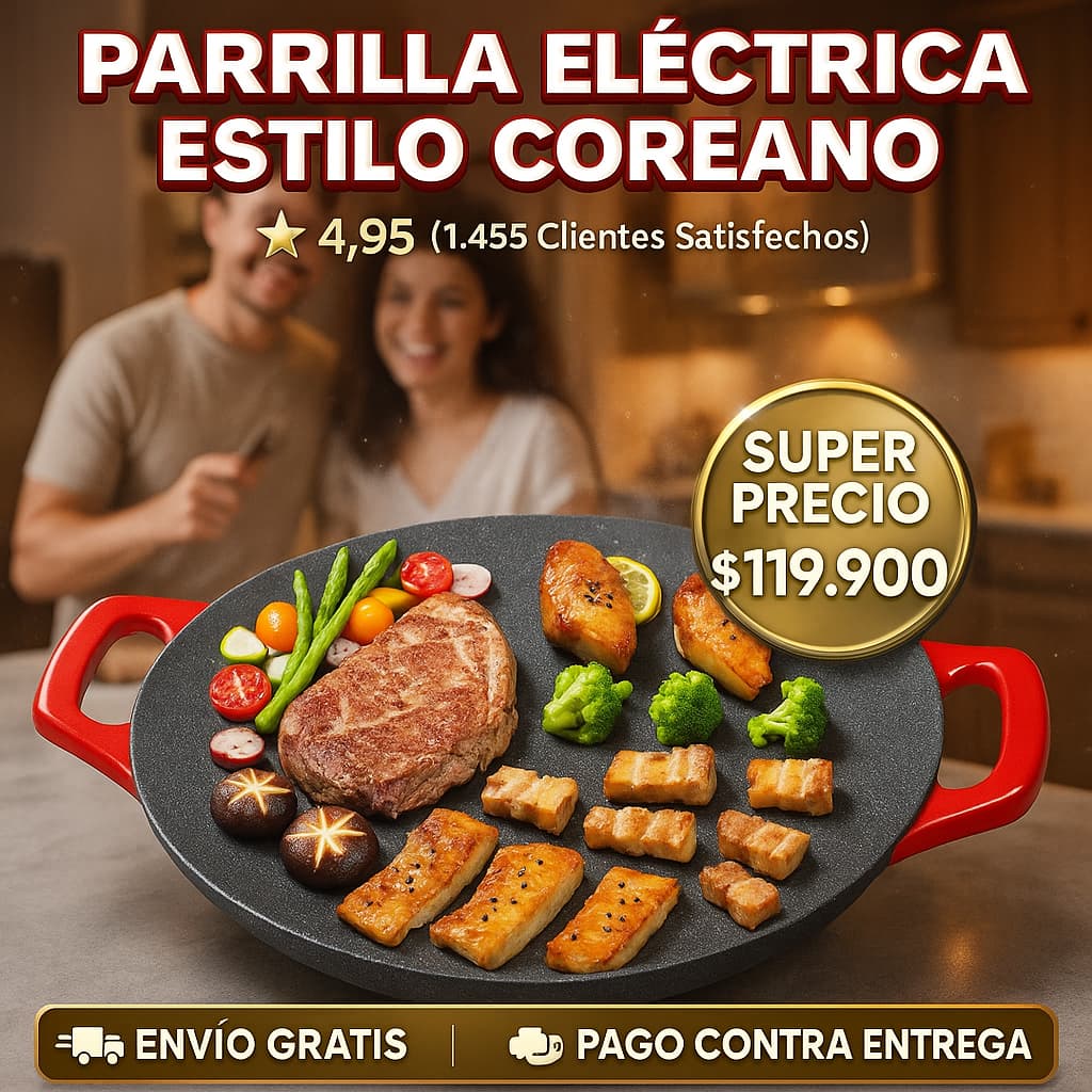Sartén Pro 1800W® Sartén Eléctrica Antiadherente
