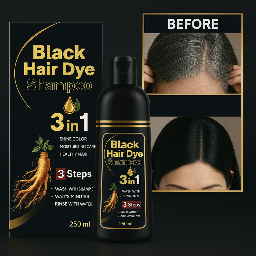 Hair Dye | El Verdadero Shampoo Anticanas que Sí Funciona