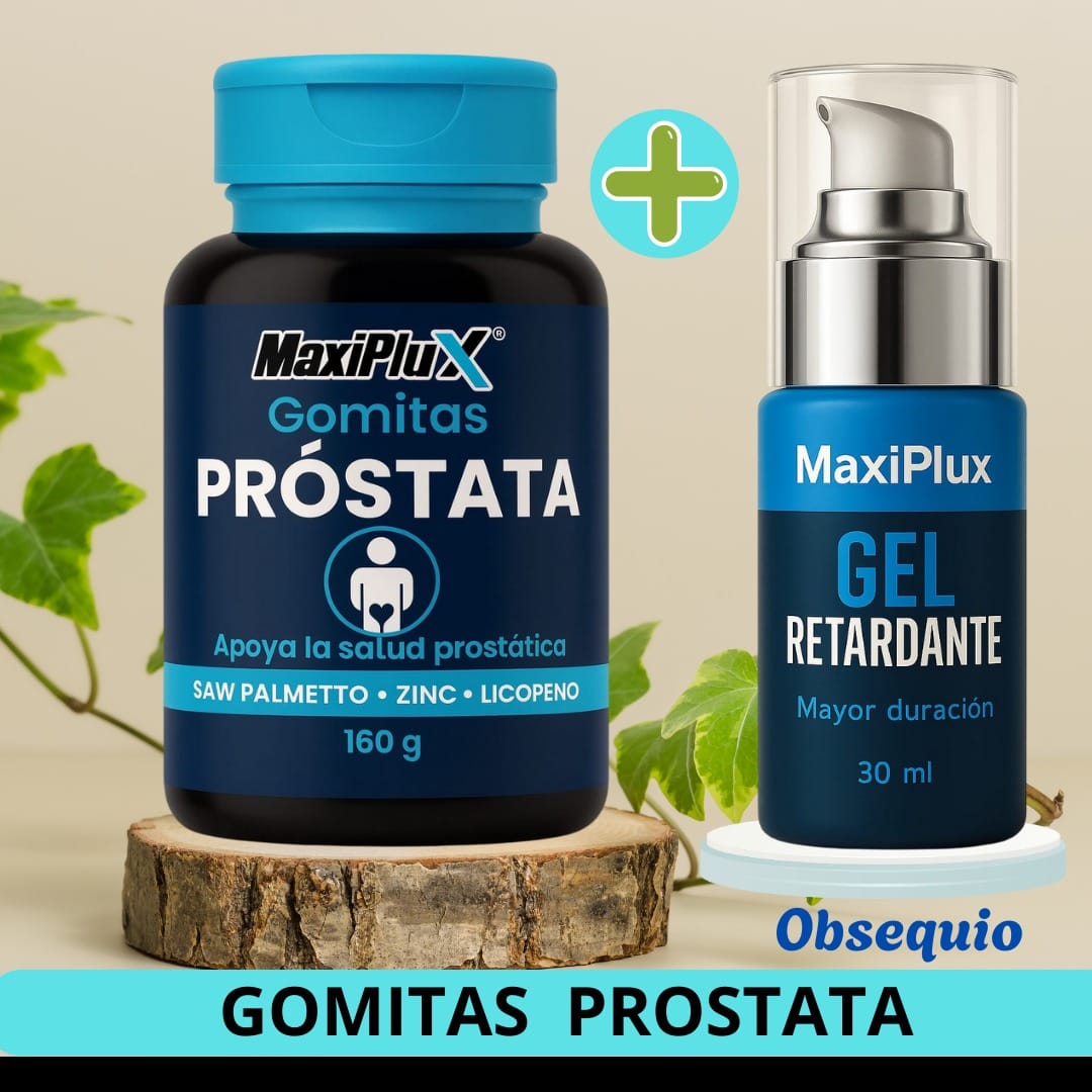 GOMAS PROSTATA +GEL RETARDANTE