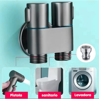 Pistola de Agua Multifuncional – Limpieza profunda al instante