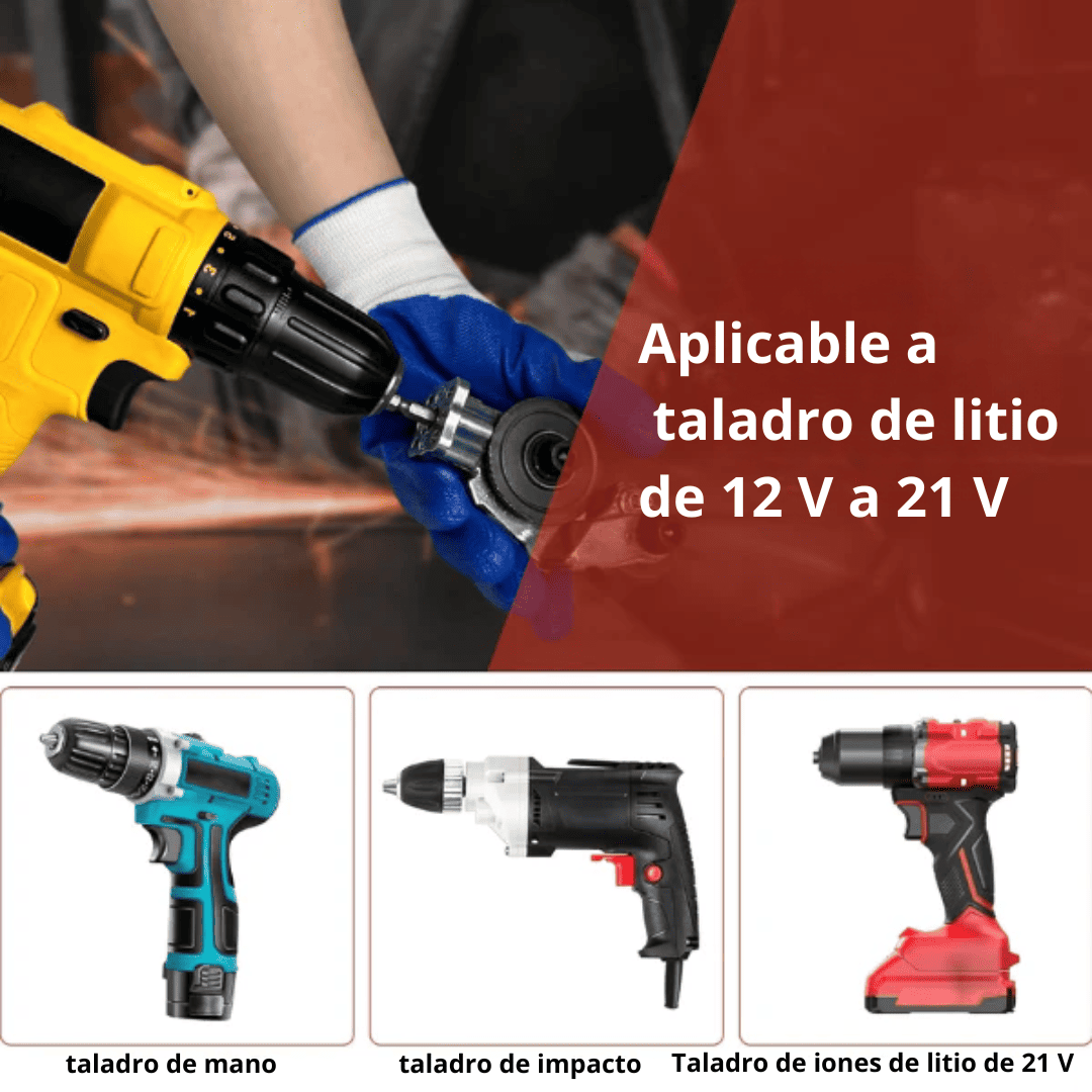 CUTTERPRO™ adaptador de corte de metal para taladro (NO INCLUYE EL TALADRO)