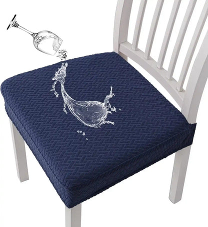 Set de 4 Fundas Protectoras para Silla en Jacquard Premium