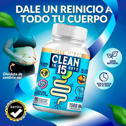 Clean15™ Limpieza Completa Estomacal en 15 días