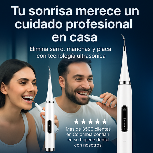 SonriClean™ – Limpiador Dental Sónico Portátil