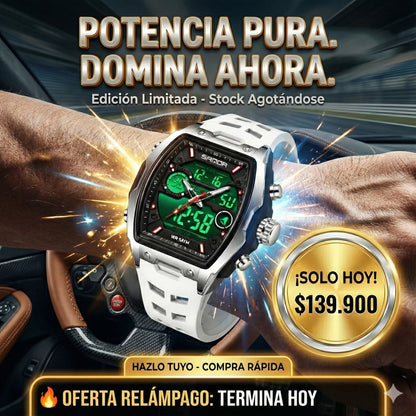 Reloj SANDA 6235 | Un reloj para el día a día que no se raya y se ve brutal