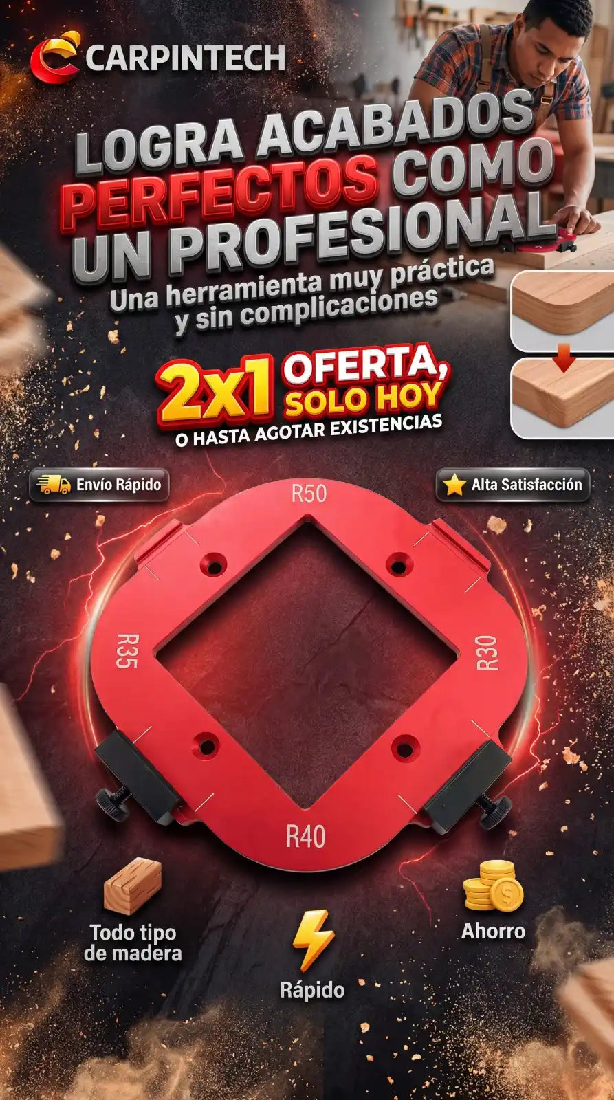 Recortador de esquinas 2 POR EL PRECIO DE 1